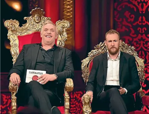  ??  ?? Taskmaster is the jewel in Duke’s Thursday night comedy crown.