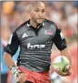  ??  ?? NEMANI NADOLO: Not fast enough for Waratahs top try-scorer for Australia in the Internatio­nal Rugby Board’s junior World Cup in 2008 and was signed by the Waratahs.
The Sydney-based side, how-
