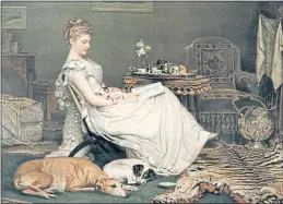  ??  ?? Comfort by Charles Burton Barber, a Victorian-era animal painter