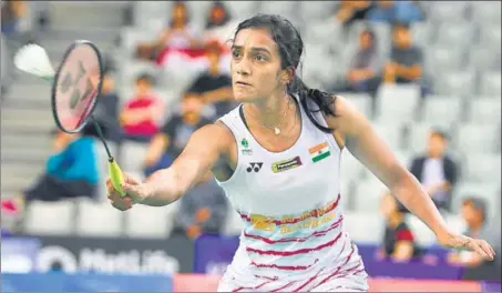  ??  ?? After winning the Korea Open, PV Sindhu will be eyeing her second consecutiv­e Superserie­s title in Japan.