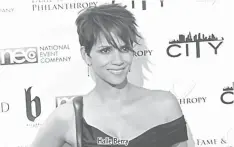  ??  ?? Halle Berry