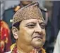  ?? FILE ?? Gyanendra Shah Dev was the king from 2001 to 2008.