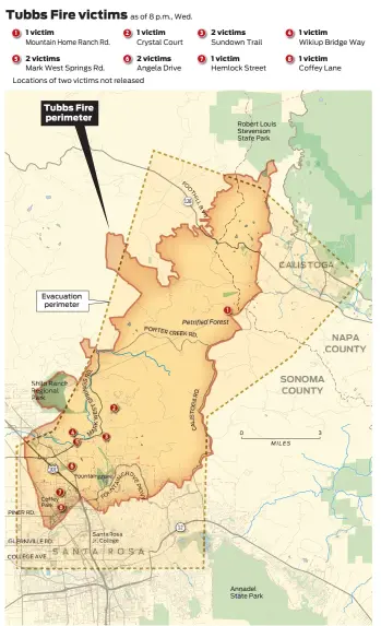  ?? JohN BlaNchard / The ChroNicle Source: Sonoma County Sheriff’s office ??