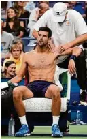  ?? AFP ?? Djokovic plagt die Schulter