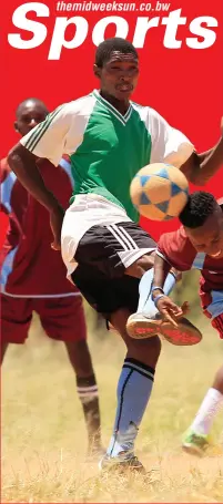 ??  ?? COMING TOGETHER: Local Social soccer teams have come together to form a football society