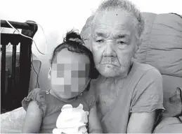  ?? Reprodução/Arquivo Pessoal ?? A aposentada Honorina Carlos de Souza, 84 anos, morta afogada após água invadir sua casa; genro salvou cuidadora e filha dela