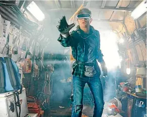  ??  ?? The CGI of Ready Player One is a world of immersive virtual reality.