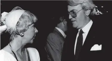  ?? SUN-TIMES LIBRARY ?? Jane Byrne and Ed Burke.
|