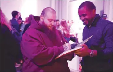  ?? ILYA S. SAVENOK/GETTY IMAGES NORTH AMERICA/AFP ?? Action Bronson attends Food Network & Cooking Channel New York City Wine & Food Festival on October 13 in New York City.