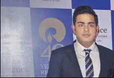  ?? MINT/FILE ?? Akash Ambani is leading the project