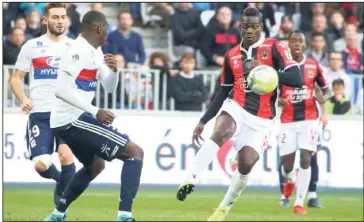  ?? (Photo Franck Fernandes) ?? Le Gym de Mario Balotelli ne peut pas se rater, ce soir à Toulouse.