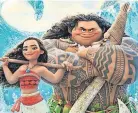  ?? ?? INSPIRATIO­N: Lin-manuel co-wrote the songs for Moana which drew on the culture and music of the South Pacific