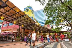  ??  ?? Dubbed as one of the most pet-friendly developmen­ts in the Metro, Eastwood City’s diversity and inclusivit­y embraces all.