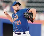  ?? Frank Franklin II/Associated Press ?? The Mets traded starting pitcher Max Scherzer to the Texas Rangers on Saturday night.