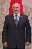  ??  ?? Il boss Alexander Lukashenko, 65 anni, in carica dal 1994, bielorusso