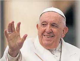  ?? AP ?? TRAS LAS ELECCIONES. El Papa no visita países que afrontan procesos electorale­s.