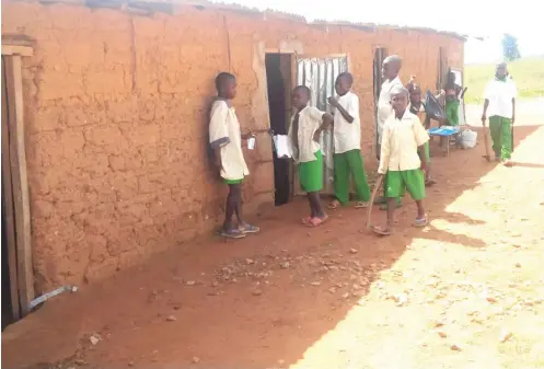  ??  ?? Classrooms at UBE Primary School in Unguwar Shekarau, Kachia