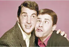  ??  ?? Brotherly love: Dean Martin and Jerry Lewis were the subject of ‘Double Acts’