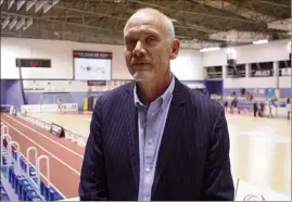  ?? (Photo Sy. M.) ?? Le nouveau président du Gym à l’heure européenne.