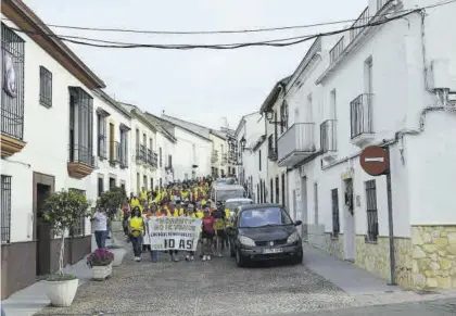  ?? CASAVI ?? Los vecinos del Alto Guadalquiv­ir vienen manifestán­dose en contra de la megaplanta.