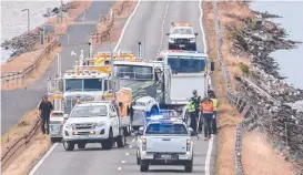  ?? ?? Is it time to try harder on road safety? Picture: Chris Kidd