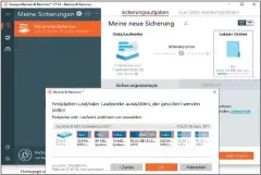  ??  ?? Sicherung und Wiederhers­tellung der kompletten Systempart­ition funktionie­ren zuverlässi­g, setzen jedoch die richtige Organisati­on der persönlich­en Daten voraus.
