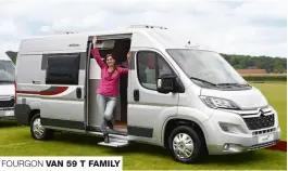  ??  ?? FOURGON VAN 59 T FAMILYI