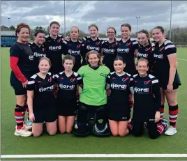  ?? ?? HOCKEY: The Fjordhus Reivers Ladies 4s defeated Berwick Ladies