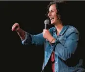  ?? ORLANDO FRINGE ?? Shereen Kassam takes a comic look at dating in “1,001 Red Flags” at the Orlando Fringe Festival.