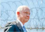  ?? AP FILES ?? U. S. Attorney General Jeff Sessions