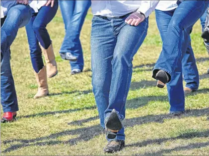  ?? SUBMITTED PHOTO ?? Line Dancing for Beginners, every Tuesday at 2 p.m. at the Blackmarsh Road Legion. Learn new dance moves with our line dancing instructor, Doug England. $3 per session.