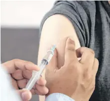  ?? 123 RF ?? The Public Health Agency says there should not be any manufactur­ing delays of this year’s flu vaccine.