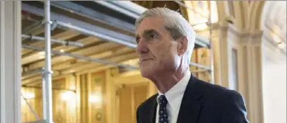  ?? J. Scott Applewhite/AP ?? Will the public ever see a report from Special Counsel Robert Mueller?