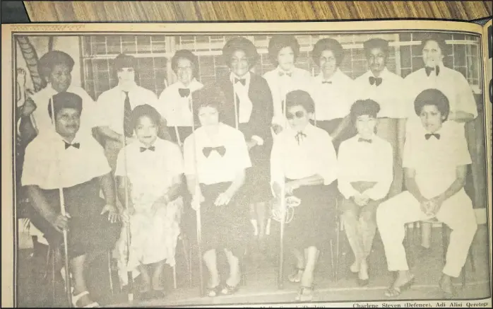  ?? Picture: FILE ?? Entrants in the inaugural Tiki Togs National Women’s Snooker Championsh­ip organised by the Billiards and Snooker Associatio­n of Fiji in Suva.