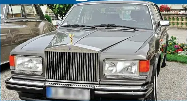  ??  ?? Pay off: A Rolls-Royce Silver Spirit was offered as a bribe