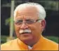  ??  ?? Haryana Governance Reforms Authority chairman Prof Pramod Kumar (left) had written to CM Manohar Lal Khattar about the delay in getting facilities to make the body functional.