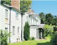  ??  ?? Green living: Frogmore, the new home of the Duke and Duchess of Sussex, right, is being renovated with vegan paint