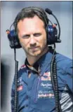  ??  ?? Christian Horner.