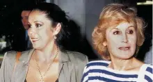  ?? ARCHIVO ENCARNA SÁNCHEZ. ?? Isabel Pantoja y Encarna Sánchez en 1987.