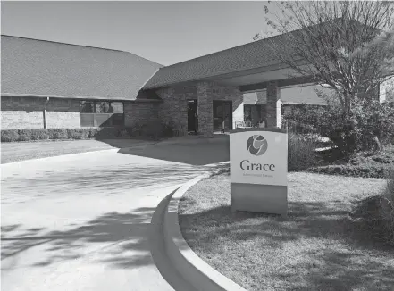  ?? [TIM WILLERT/ THE OKLAHOMAN] ?? More than 40 residents have fully recovered from COVID-19 at Grace Skilled Nursing and Therapy in Norman.