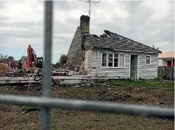  ?? PHOTO: EMMA DANGERFIEL­D/STUFF ?? Rundown houses might not meet new rental criteria, but first-home buyers could snap them up.