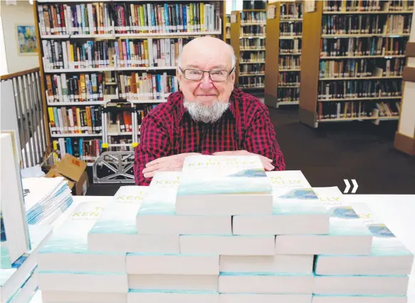  ??  ?? Prolific Australian novelist Tom Keneally has taken a new slant on the story of self-crowned French emperor Napoleon Bonaparte in his latest book.