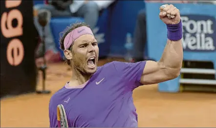  ?? FOTO: MANEL MONTILLA ?? Rafa Nadal no juega desde agosto.
Tras las ‘semis’ de Roland Garros, dos partidos en Washington con dolor en el pie izquierdo