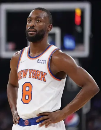  ?? Ap file ?? HOMECOMING: New York Knicks guard Kemba Walker, a native of the Bronx, said returning to the Big Apple is ‘10 times more special.’