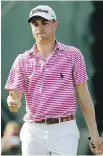  ?? DAVID GOLDMAN, THE ASSOCIATED PRESS ?? Justin Thomas finished Friday’s second round at East Lake Golf Club in Atlanta with a 66.
