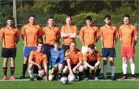  ??  ?? The Annascaul Inch Utd team pictured before their Division 2 match against Brandon CSCB at Mounthawk Park on Sunday. Photo by Domnick Walsh