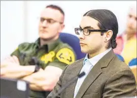  ?? Mark Rightmire Pool Photo ?? MARCUS ERIZ, 27, apologized Friday in a Santa Ana court for killing Aiden Leos, 6. In sentencing, the judge rejected a defense attorney’s plea for leniency.