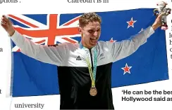  ?? GETTY ?? university
‘He can be the best in the world,’ coach Gary Hollywood said as Clareburt eyes the Olympics.