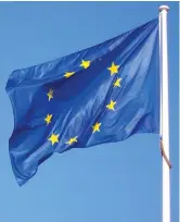  ??  ?? EU flag