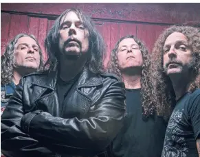  ?? FOTO: SKORPIO ?? Sänger und Gitarrist David Wyndorf von Monster Magnet genießt Kultstatus bei den Metal-Fans. Jetzt kommt die Band in die Kufa.